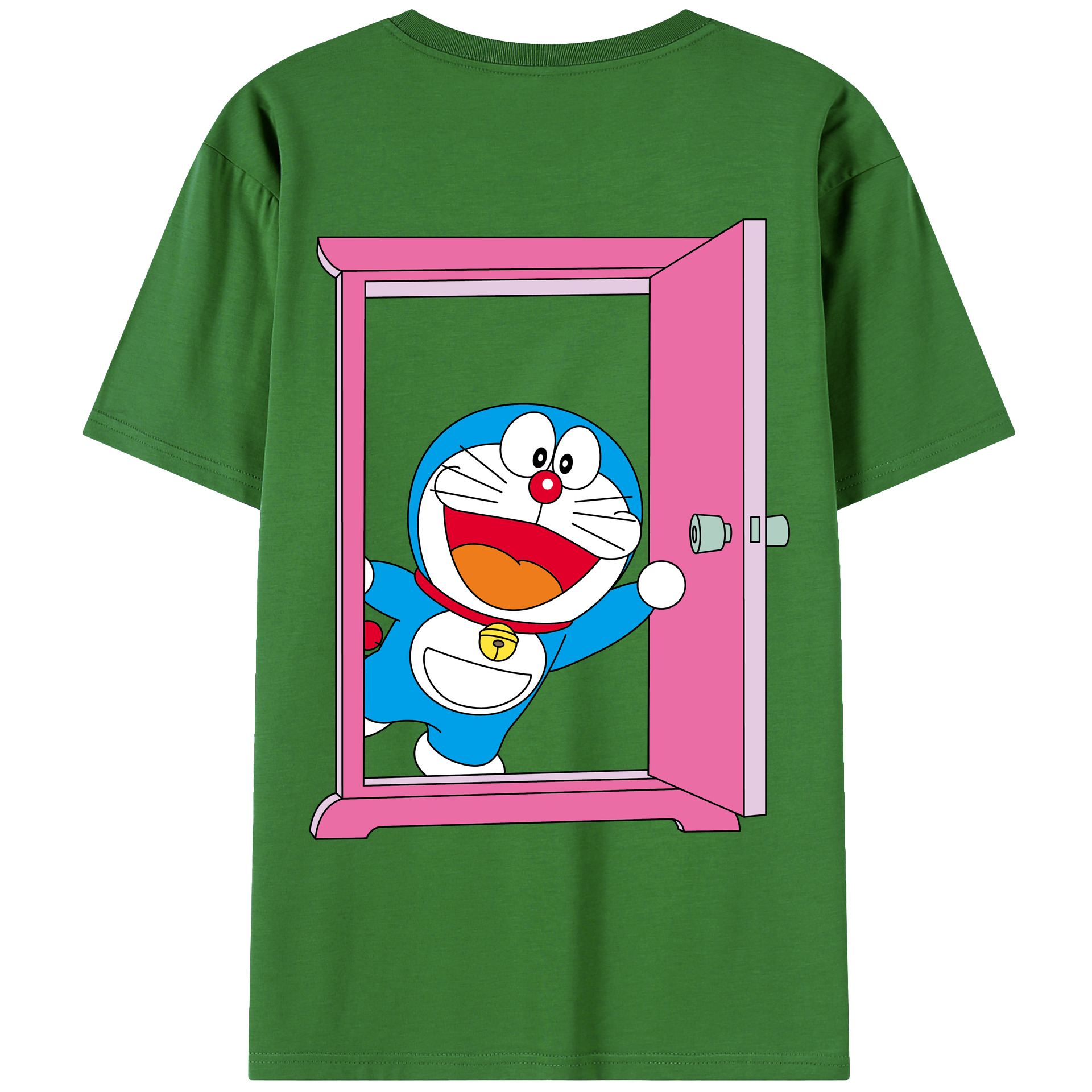 （画像用） ドラえもん Doraemon レディース半袖Tシャツ(バックプリント)